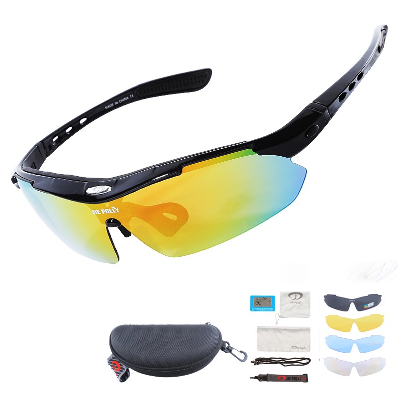 Polarized UV400 Cycling Sunglasses Bike Eyewear Riding Outdoor