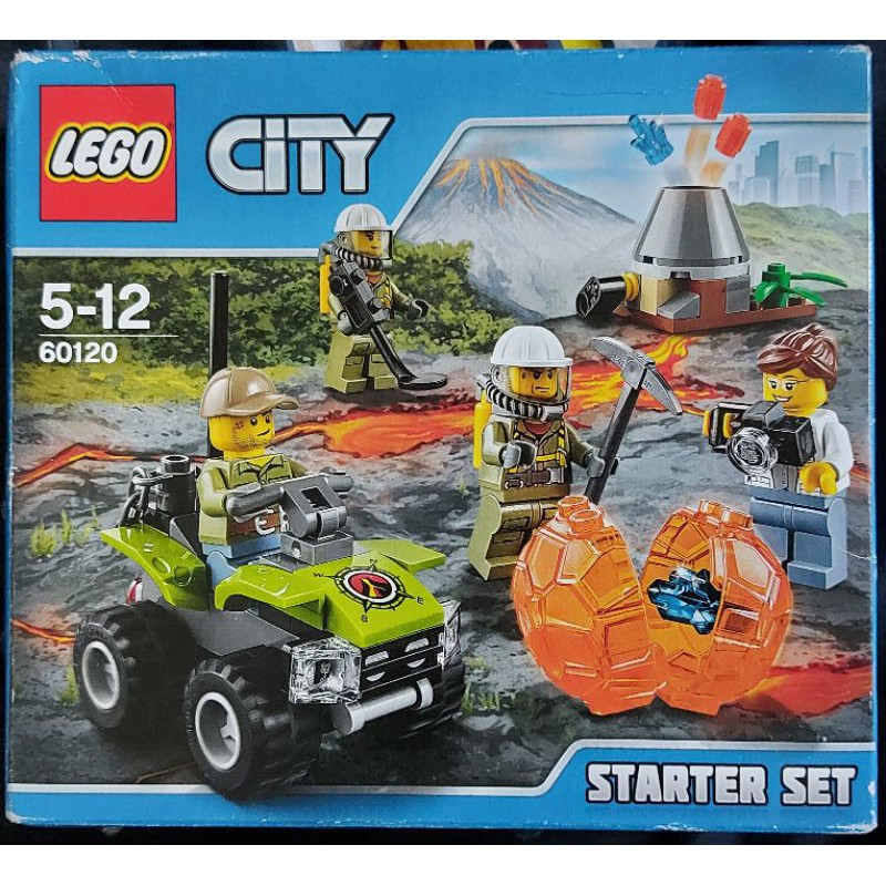 Lego volcano starter online set