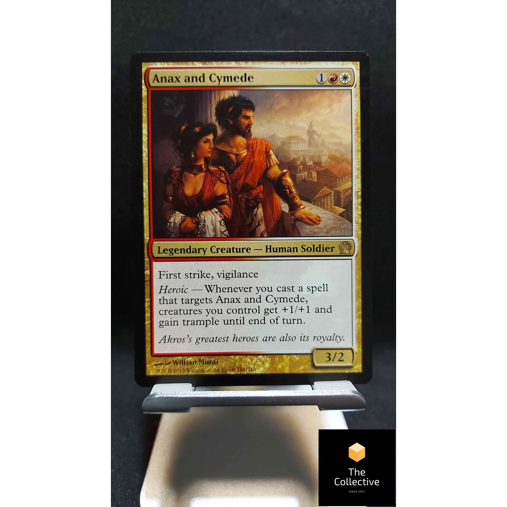 Magic the Gathering - MTG Card Game - Anax and Cymede - THS [MULTI ...