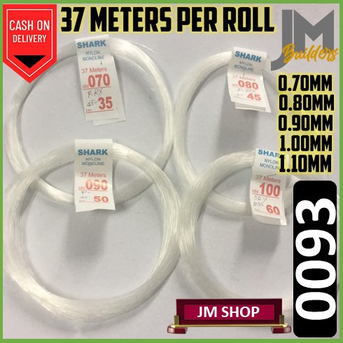 HARDWARE 0093 Heavy Duty Thick Nylon String Nylon Monoline Tansi for construction 0.6 1.20 Shopee Philippines