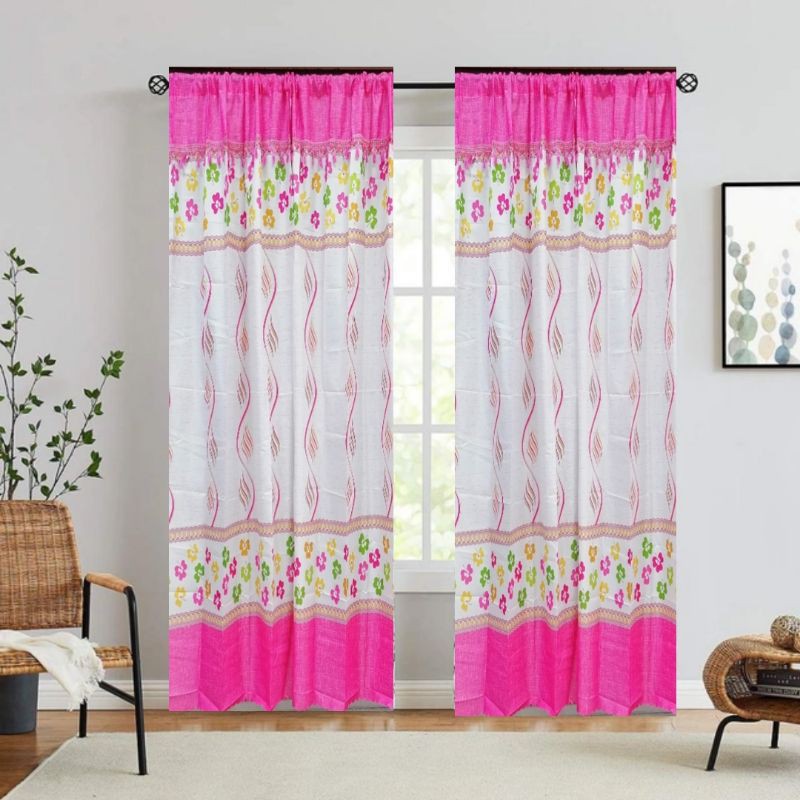Sheering Curtain Good Quality Simple Curtain Without Ring Kurtina ...