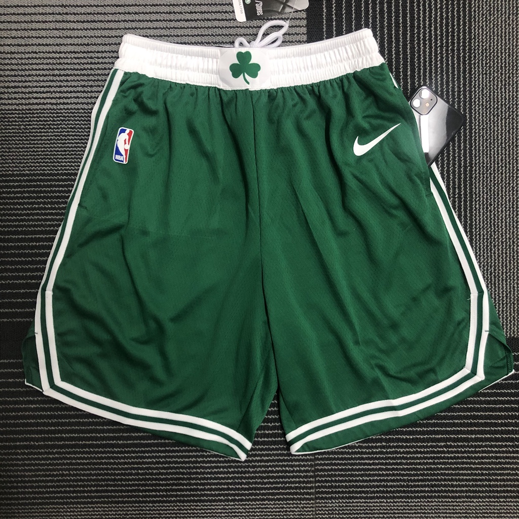 Boston celtics store shorts with pockets