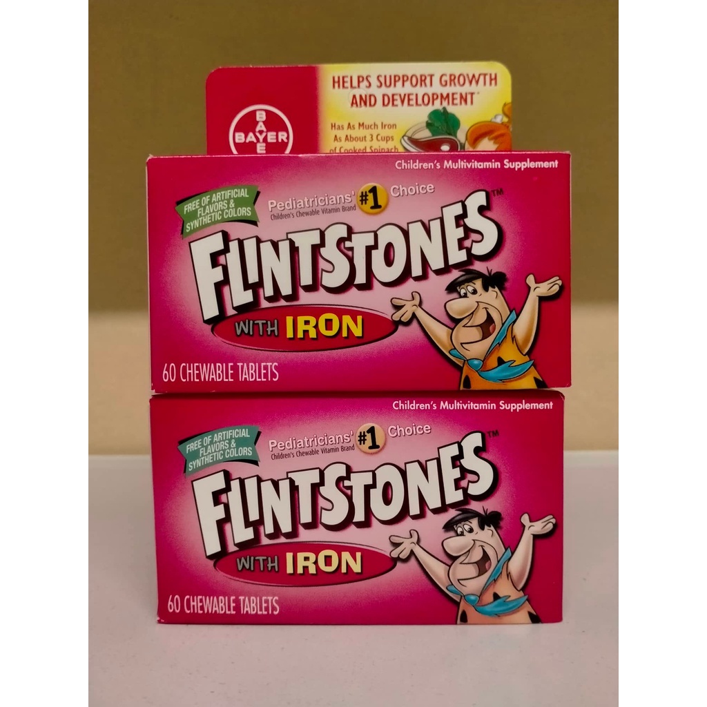 Flintstones Children's Multivitamin Supplement Chewable Tablets with ...