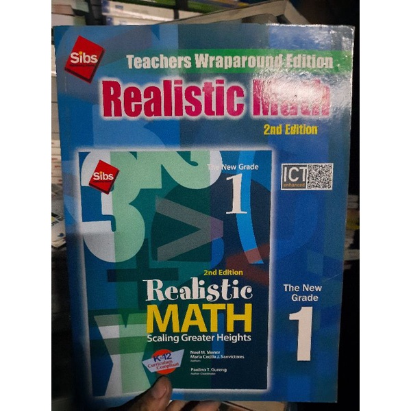Realistic Math Teachers Wrap Around 2nd edition grade 1 2 3 4 5 Sibs ...