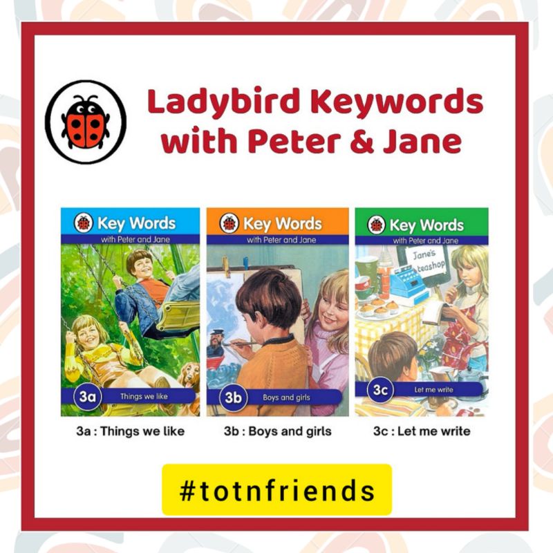 Ladybird Peter And Jane Keyword 3a 3b 3c Shopee Philippines