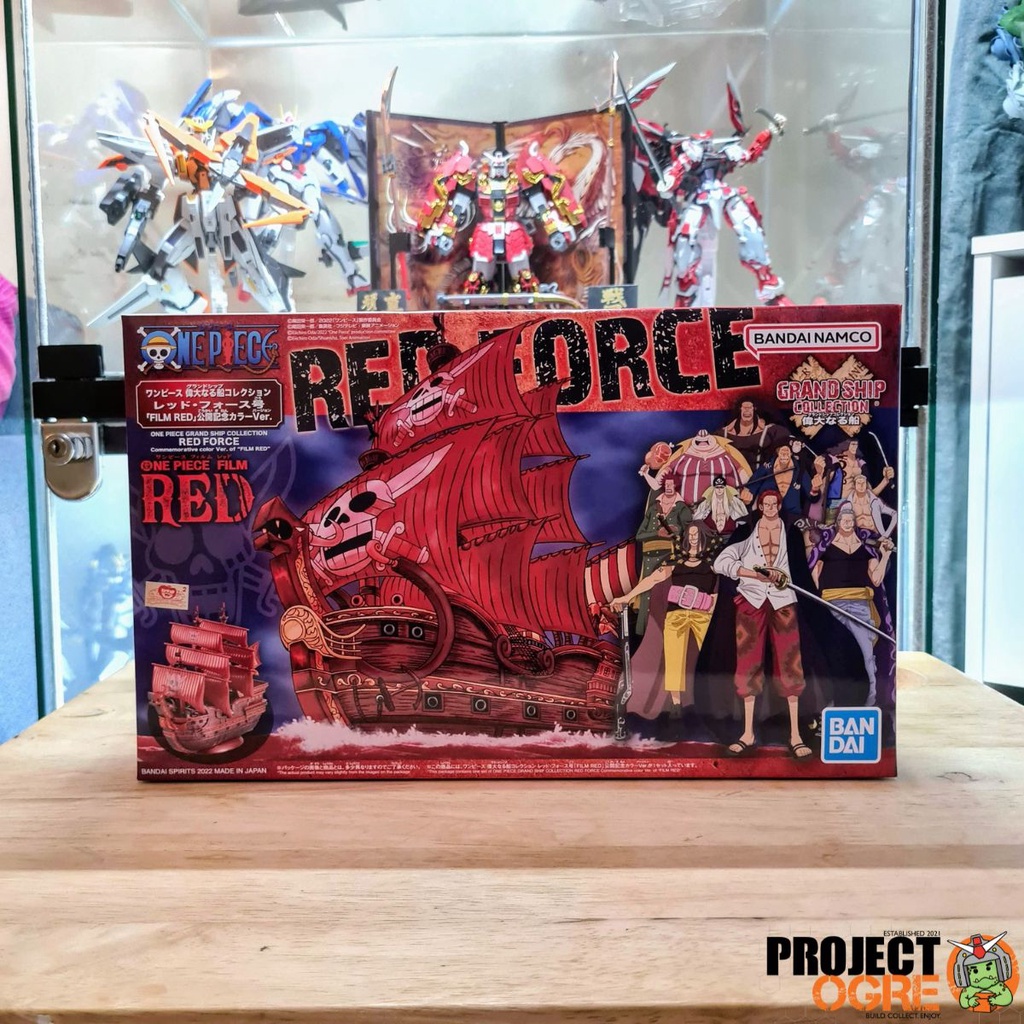 One Piece Grand Ship Collection Red Force Film Red Color Ver. Model Kit