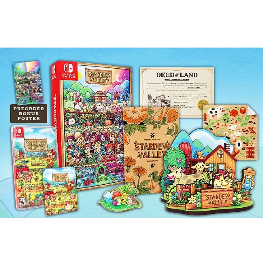 Stardew Valley Collector’s Edition - Version Japon - Jeu En Français - Switch