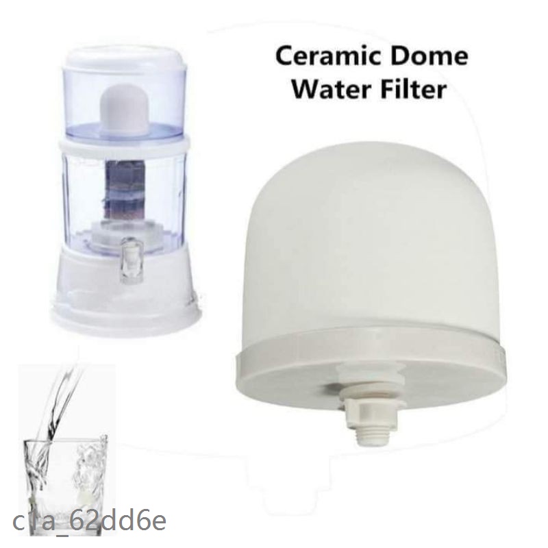 Ceramic Dome Water Filter for Mineral Pot ( No SPACES, well sealed