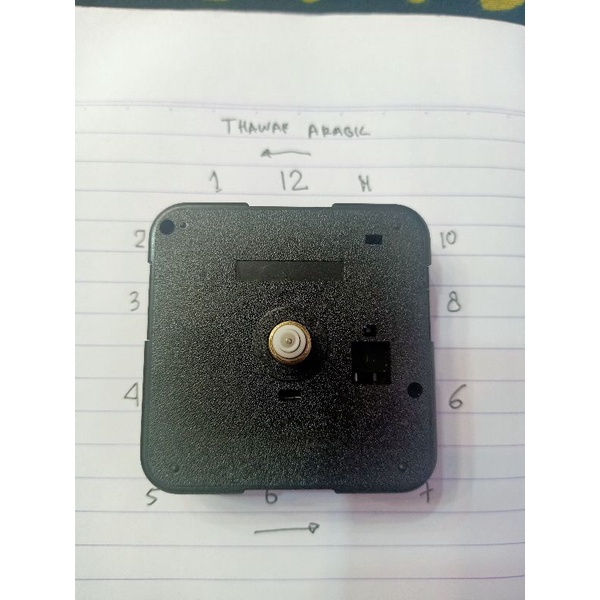 MESIN Standard Thawaf Clock Machine/tawaf Wall Clock Machine/Left Turn