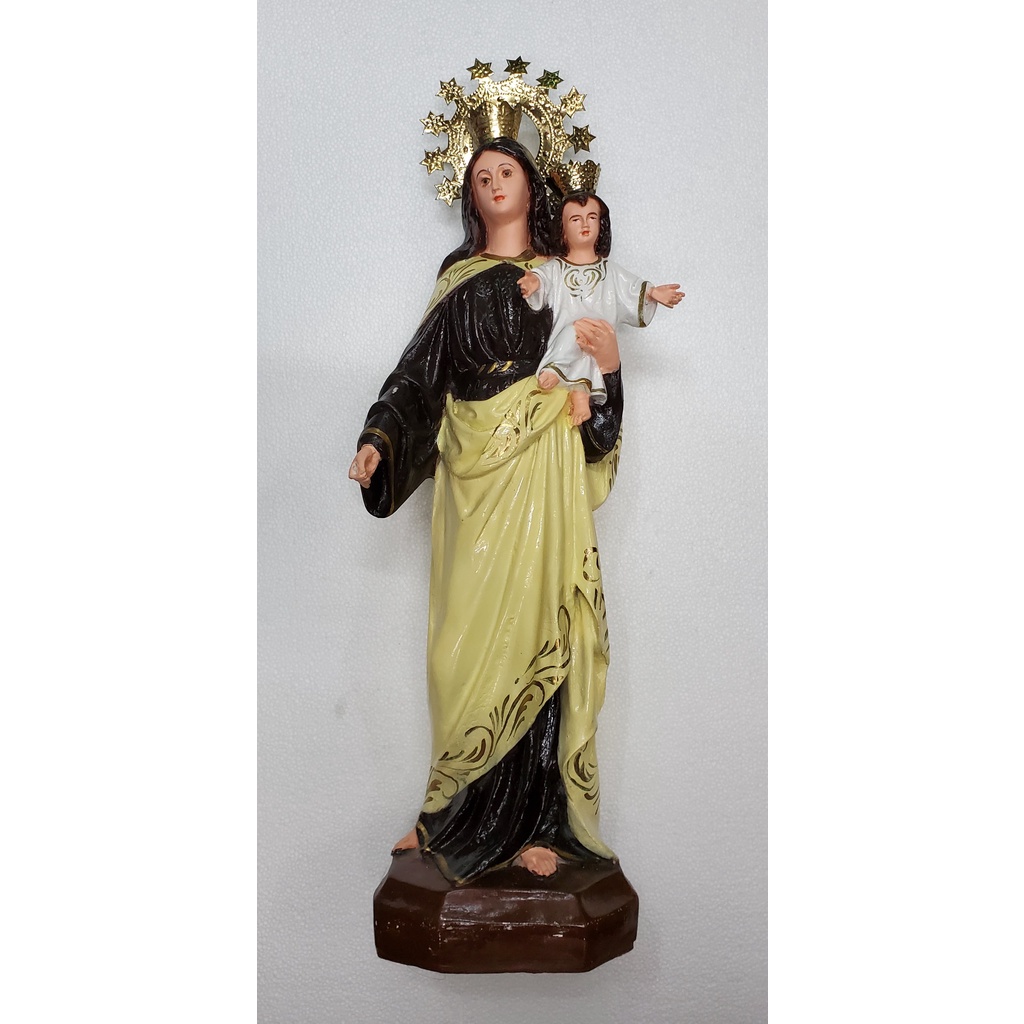 Our Lady of Mount Carmel 50cm Fiberglass | Shopee Philippines