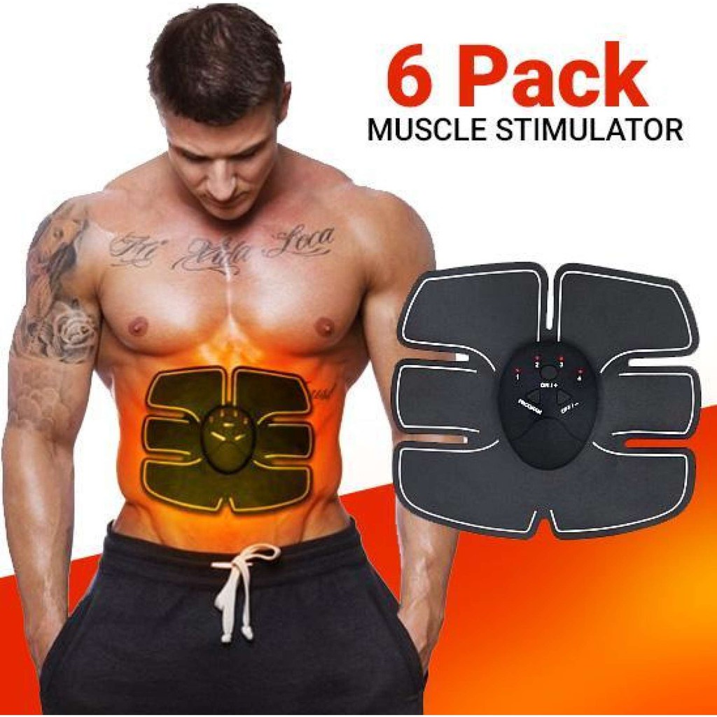 6 Packs EMS Mobile Body Gym Muscle Training ABS Workout fashion.tv