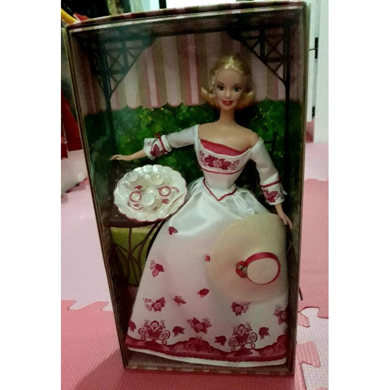 Victorian tea barbie value hot sale