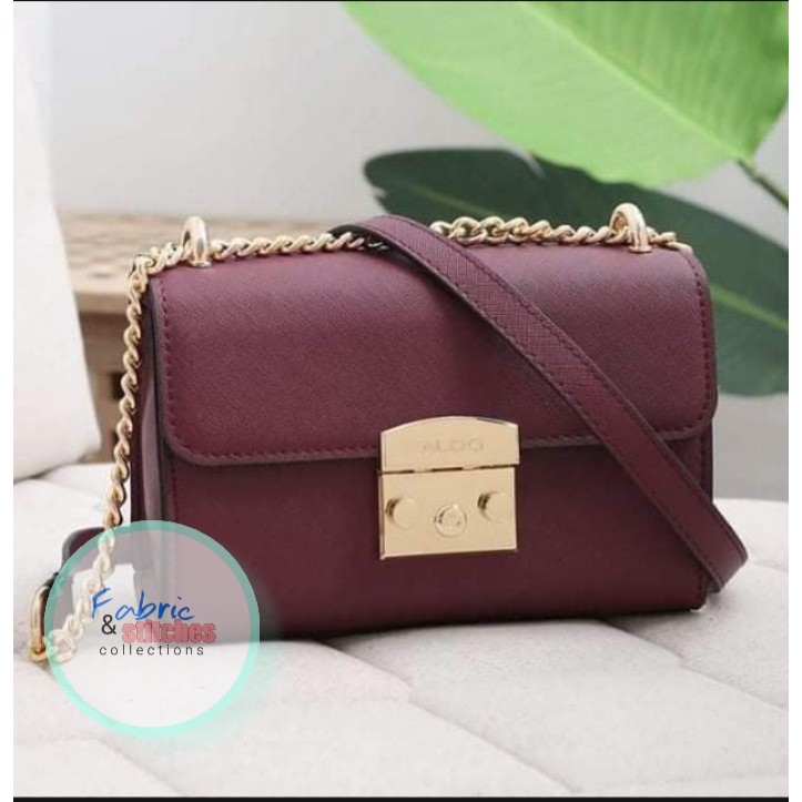 Maroon cheap sling bag