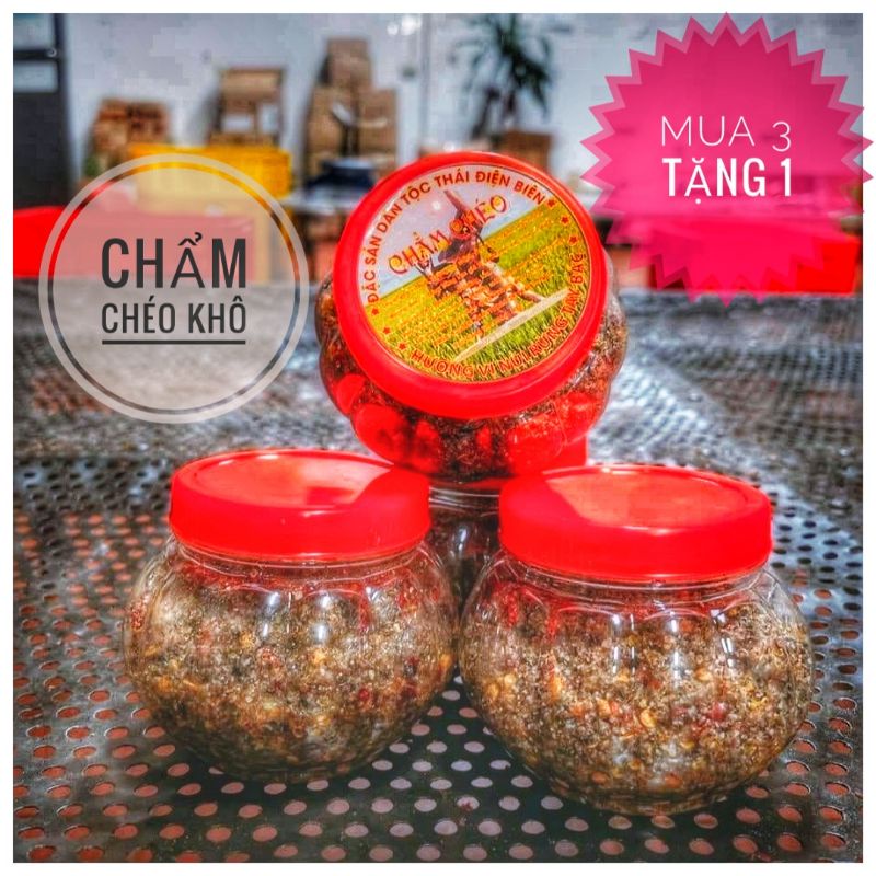 Dried Cham Cheo Northwest Flavor (Handmade Cham Cheo Salt 250G bottle ...