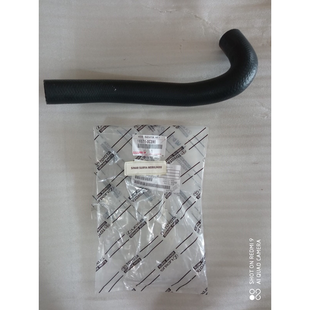 INNOVA 2005-2015 UPPER RADIATOR HOSE - ORIGINAL TOYOTA INNOVA UPPER ...