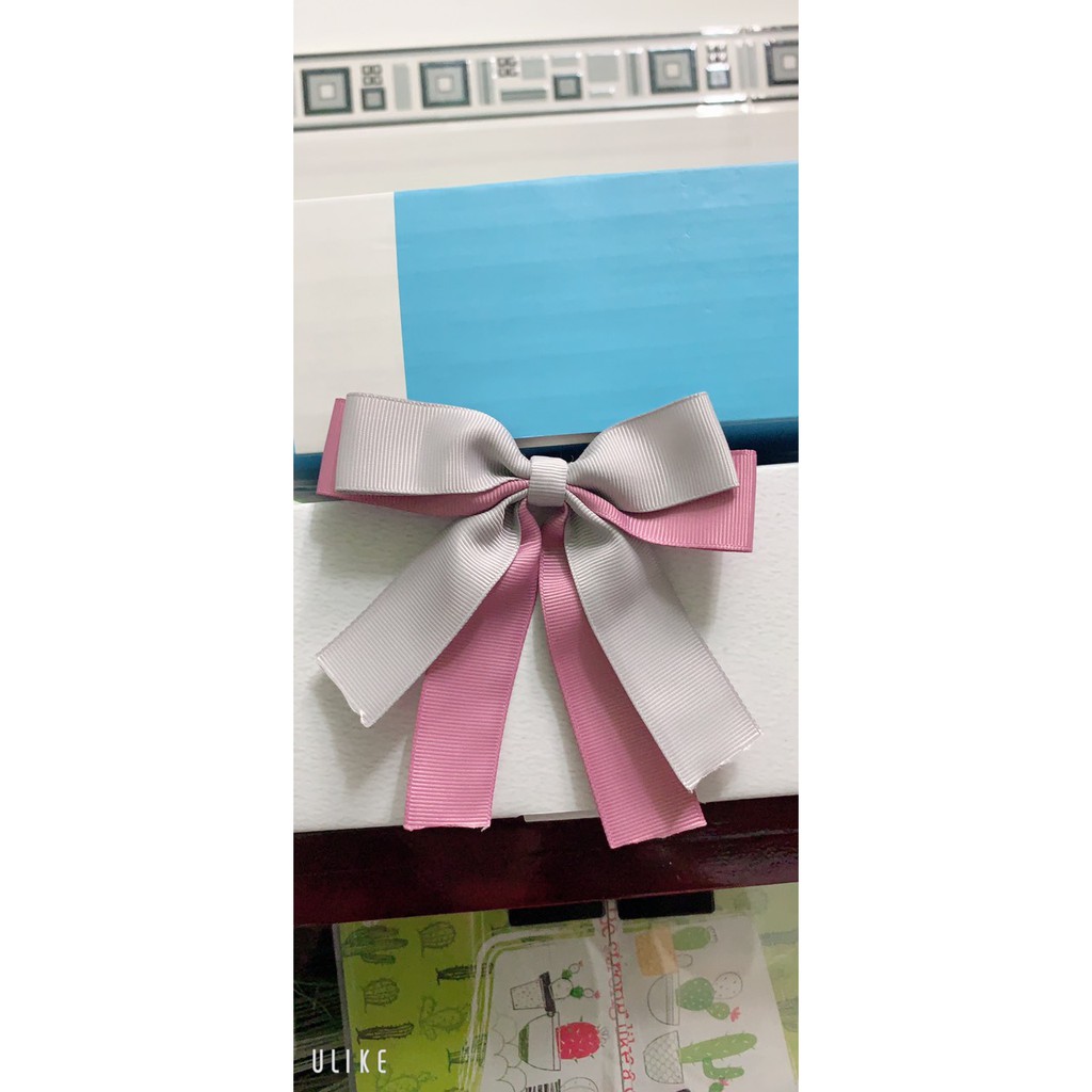 Korean Ribbon Bow Tie Color Scheme (Large Version) Shopee Philippines