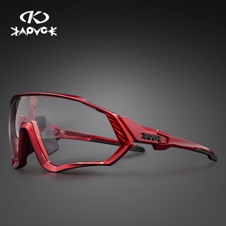 Kapvoe Photochromic Cycling Sunglasses Men Women Sport Road Mtb