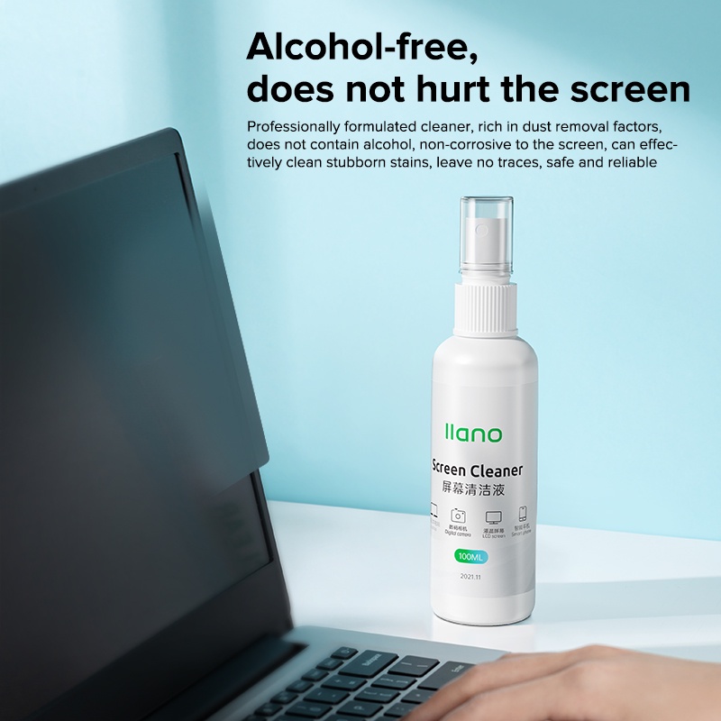 llano Computer Screen Cleaning Kit Lcd Monitor Cleaner for Laptop ...