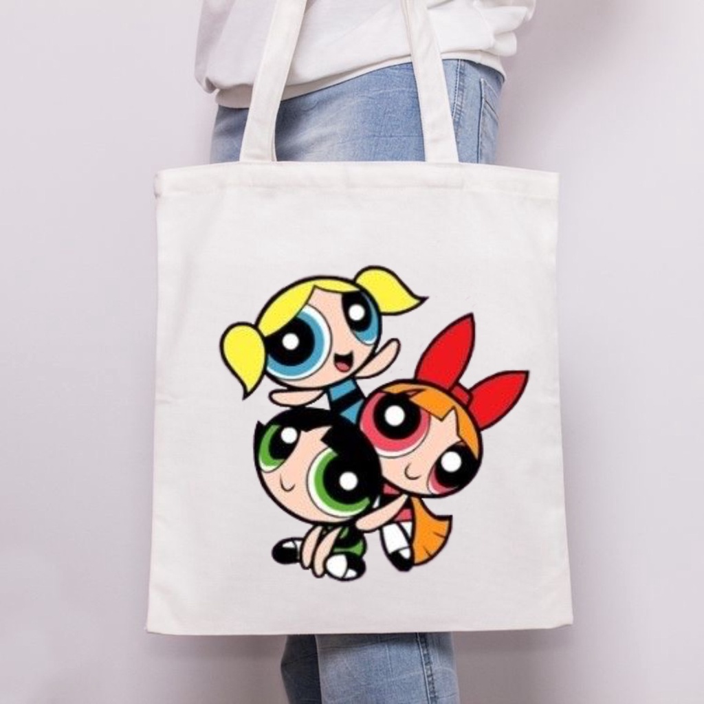 Blossom Powerpuff Girls Accessories Powerpuff Girls Team Awesome Tote ...