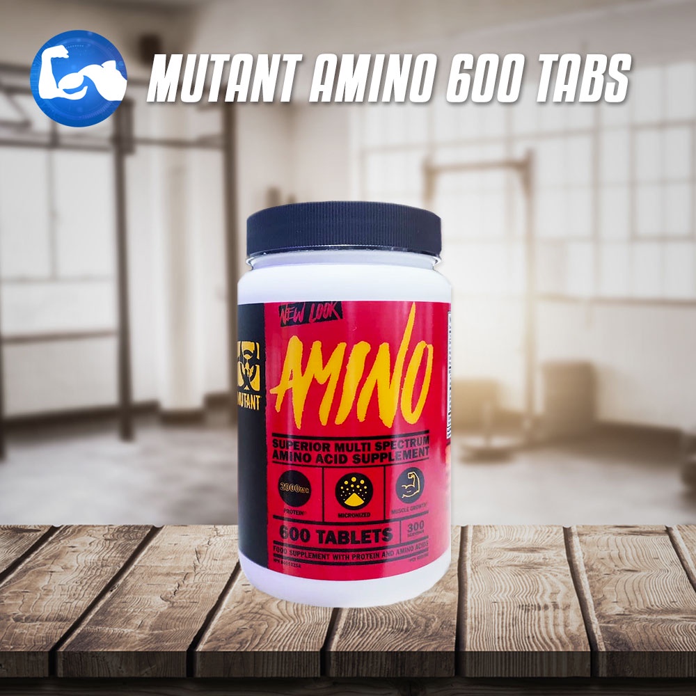 MUTANT AMINO 600 tabs (new packaging) - Muscle Building Amino ...