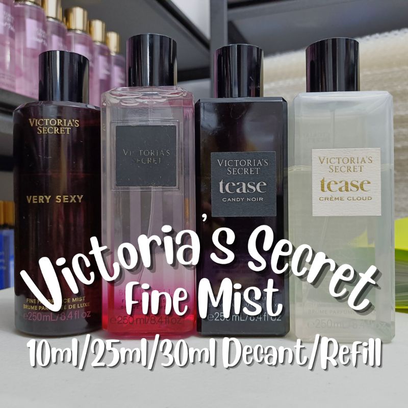 FINE MIST VICTORIA'S SECRET 10ml & 30ml | Shopee Philippines