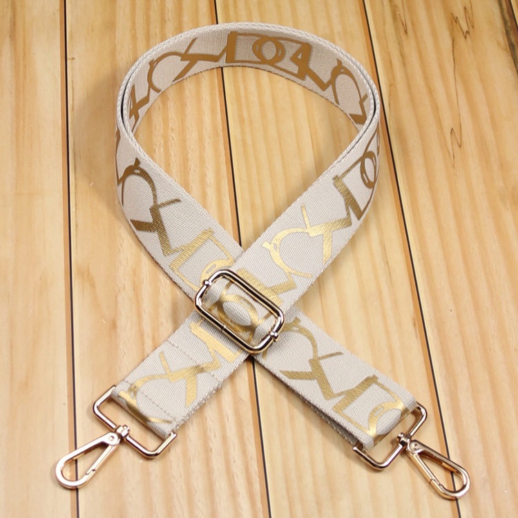 Brown Bag Shoulder Strap Canvas Bag Strap Accessories 3.8cm Wide