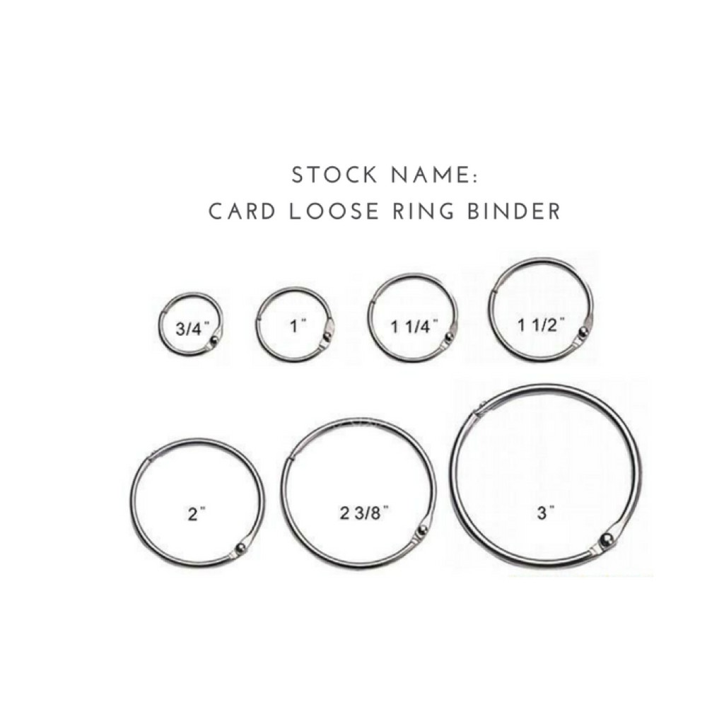 Card Ring Binder [per box]