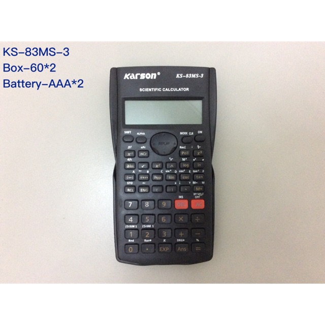 Karson KS 83 3 Student Scientific Calculator Shopee Philippines
