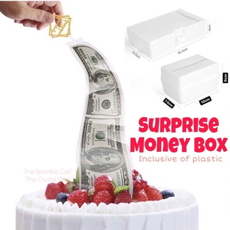 Money Pulling Box for Cake Money Surprise | Shopee Philippines