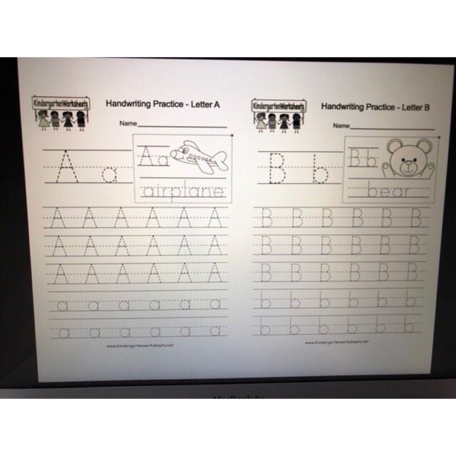 Alphabet Tracing (2 sets 26 pages & 1 set 26 pages) *Bind not