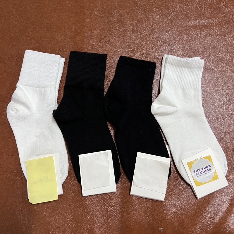 Korean Socks - Plain Socks - Iconic Socks | Shopee Philippines