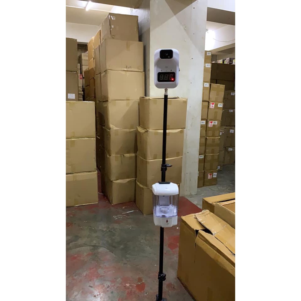 2in1 Contactless Thermal scanner with alcohol dispenser (H3plus SET