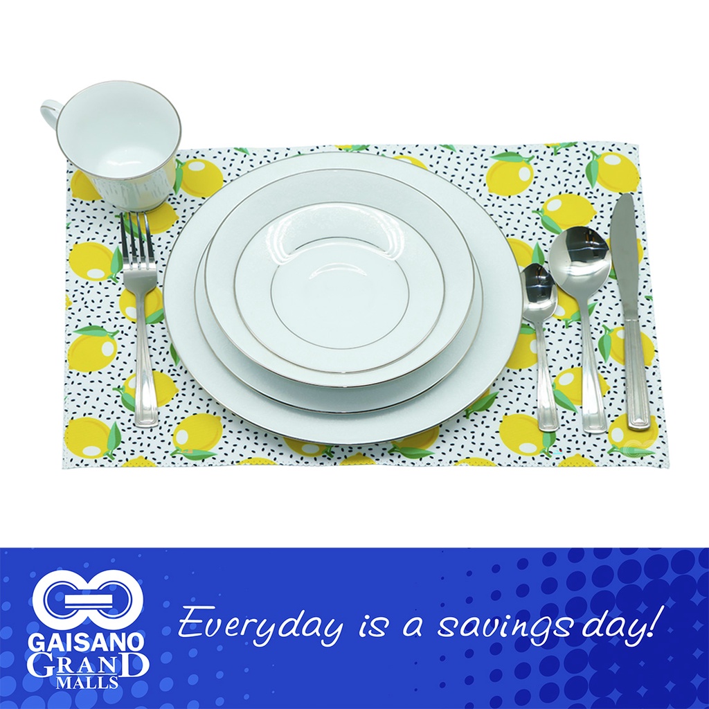 Kain po tayo placemat, set of 6 pieces.