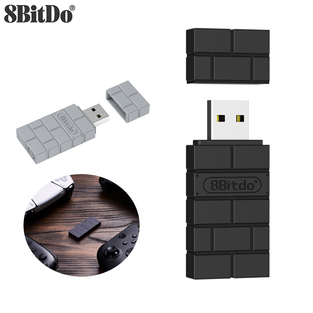 8Bitdo Wireless Bluetooth USB RR Adapter for Switch Windows Mac ...