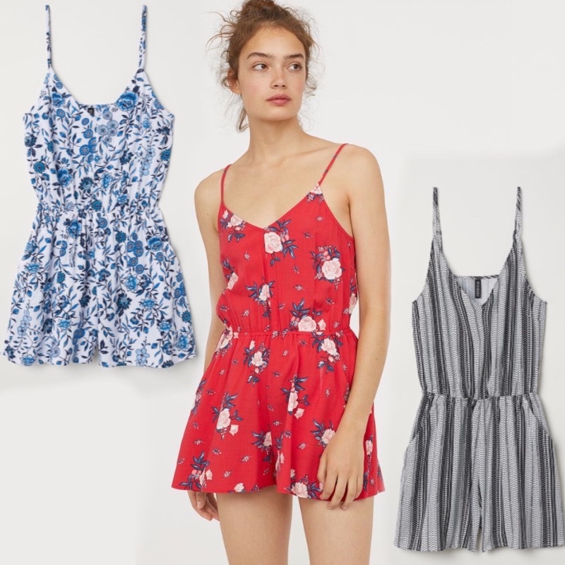 H m divided hot sale romper