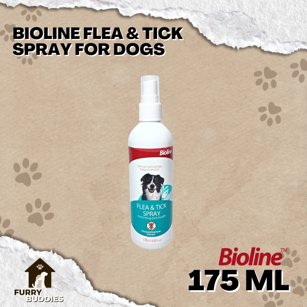 BIOLINE FLEA & TICK SPRAY FOR DOGS (175 ML) Shopee Philippines