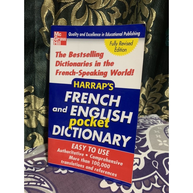 Harrap's French and English Pocket Dictionary | Shopee Philippines