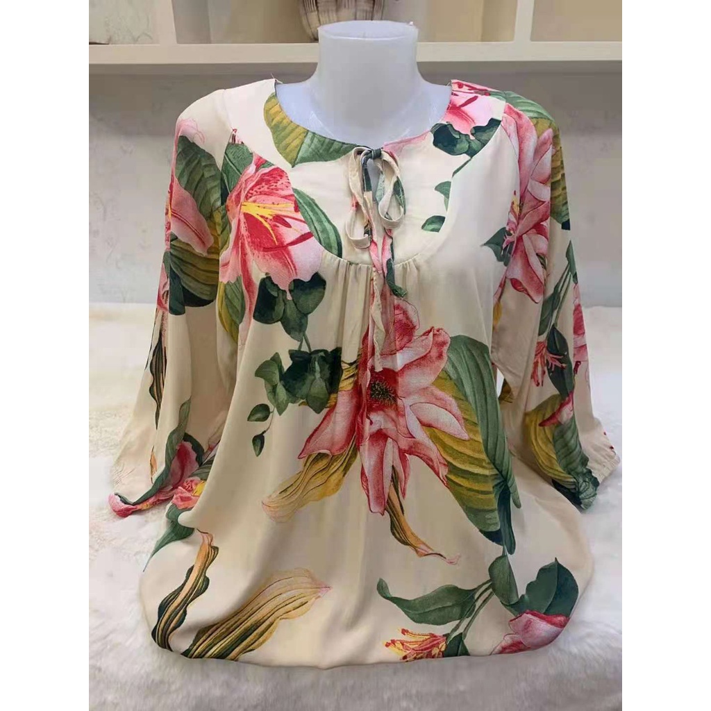 Floral Sleeveless Layered B.F. Blouse