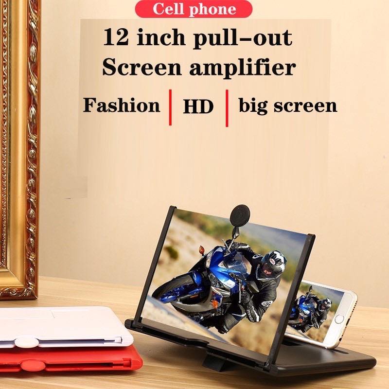 12 Inch 3D HD Mobile Phone Screen Magnifier Screen Enlarger Screen