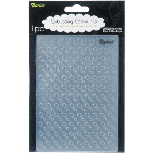 Darice Embossing Essentials Folder - Multi Sized Dots | Shopee Philippines