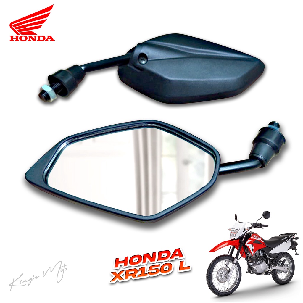 HONDA XR150 L side mirror genuine parts | Short Stem | COD | Shopee ...