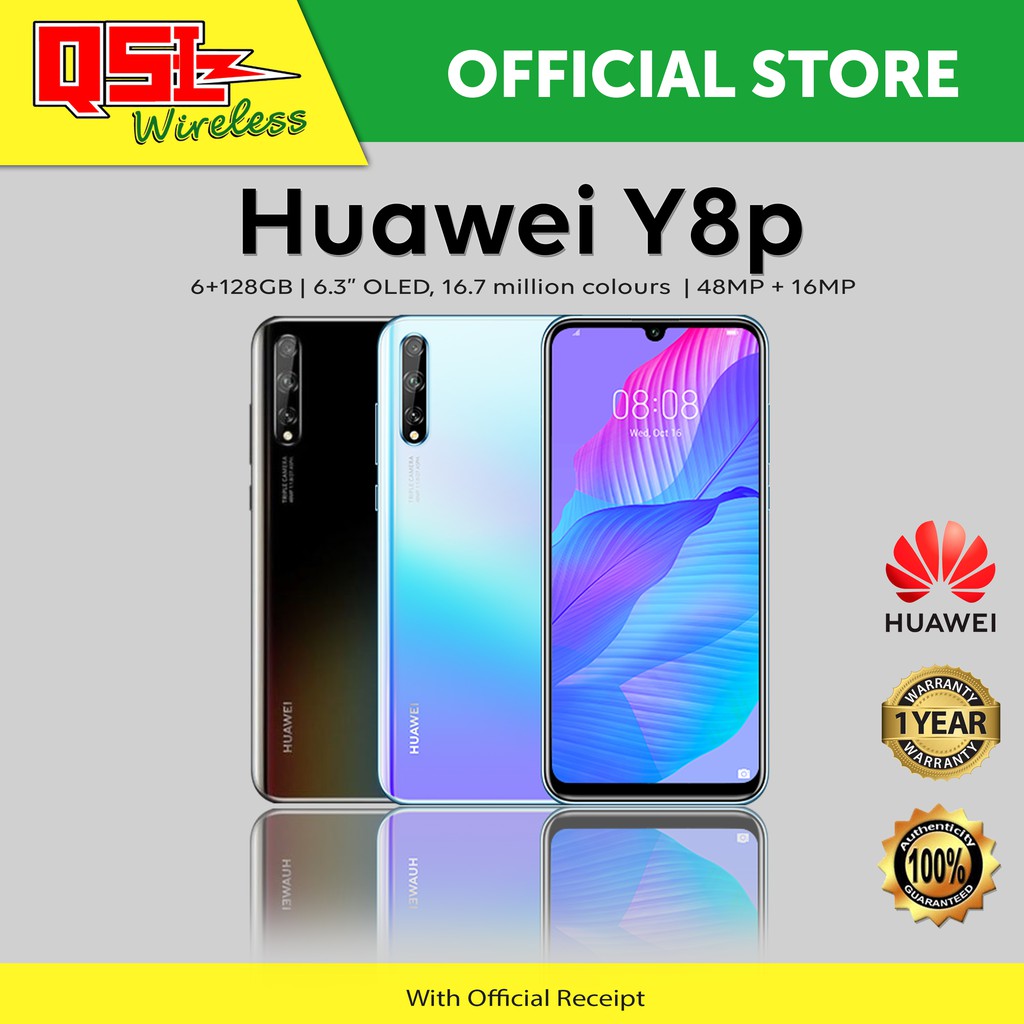 Huawei Y8p, 6 + 128GB | Shopee Philippines