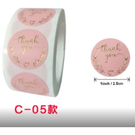 COD Handmade Thank You Stickers TY sticker Label Philippine Based (38 ...