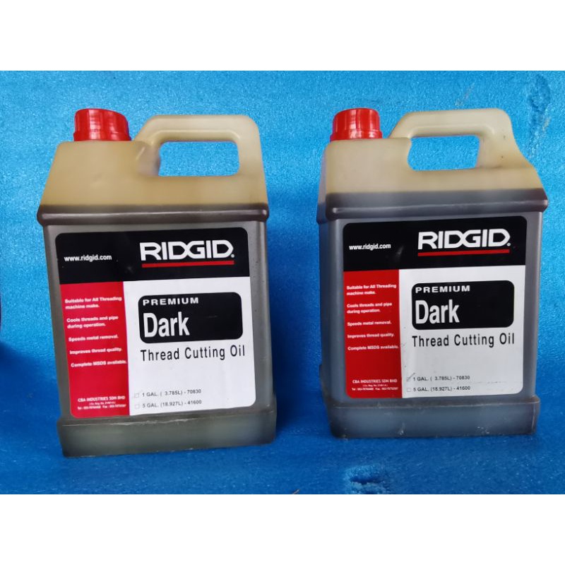 *Ridgid premium fark thread cutting oil (1gal) | Shopee Philippines