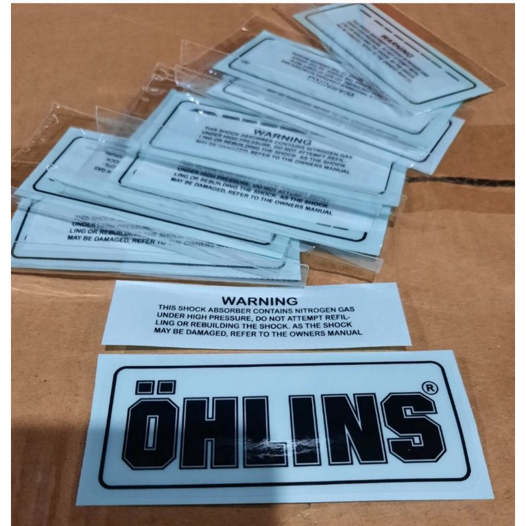 Original ohlins Sticker | Shopee Philippines