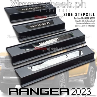 1PCS Matte Black Style Trunk Rear Door Handle Trim Cover For Ford Ranger  2023-2024