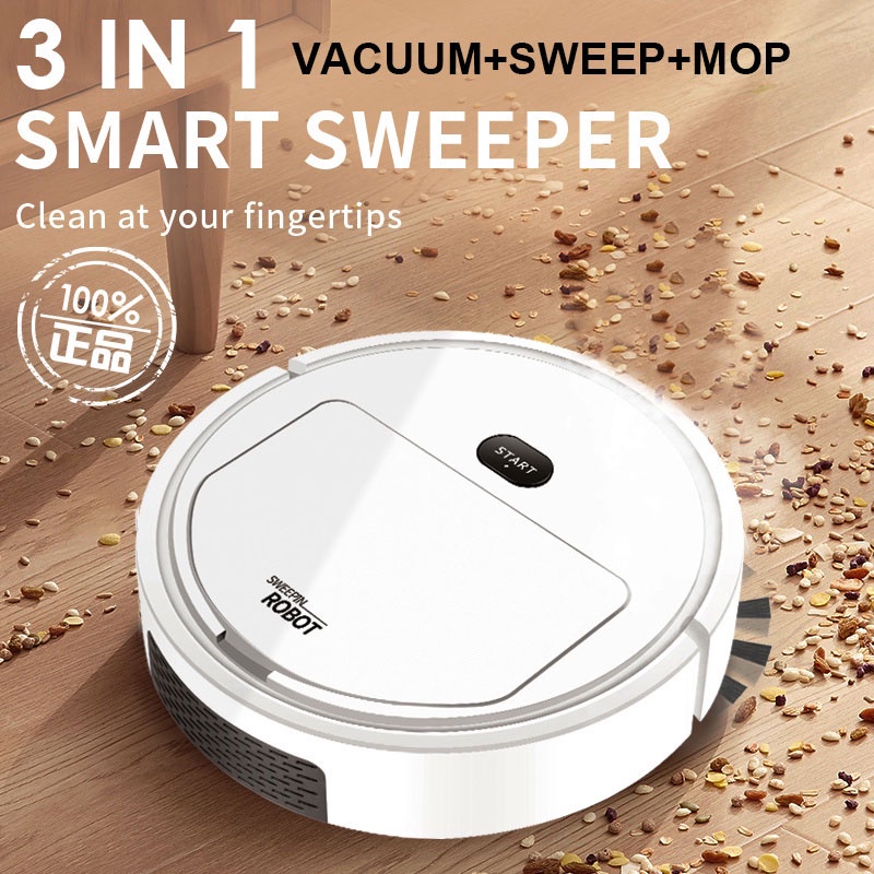 COD Smart Automatic Sweeping Robot for Home Use Ultrathin Silent Vacuum Cleaner Cleaning Robot