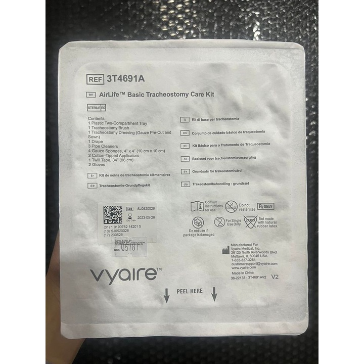 BASIC TRACHEOSTOMY CARE KIT Shopee Philippines