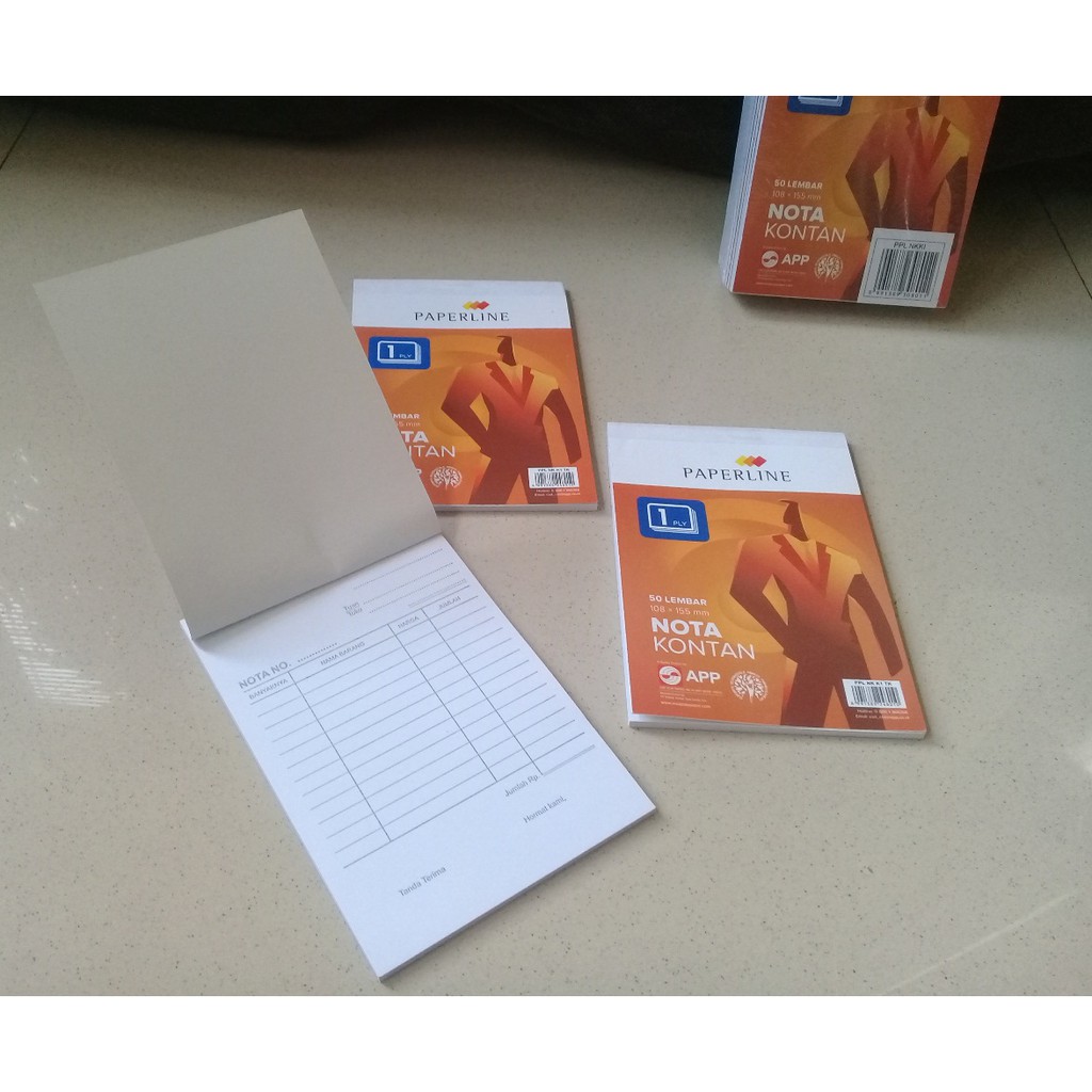 1 Ply Small Cash Note Book - Paperline | Shopee Philippines