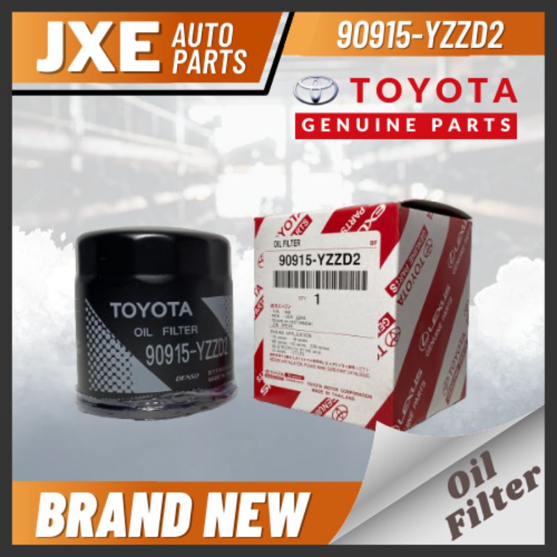 Toyota Oil Filter (90915-YZZD2) for Innova/Fortuner/Hiace Commuter ...